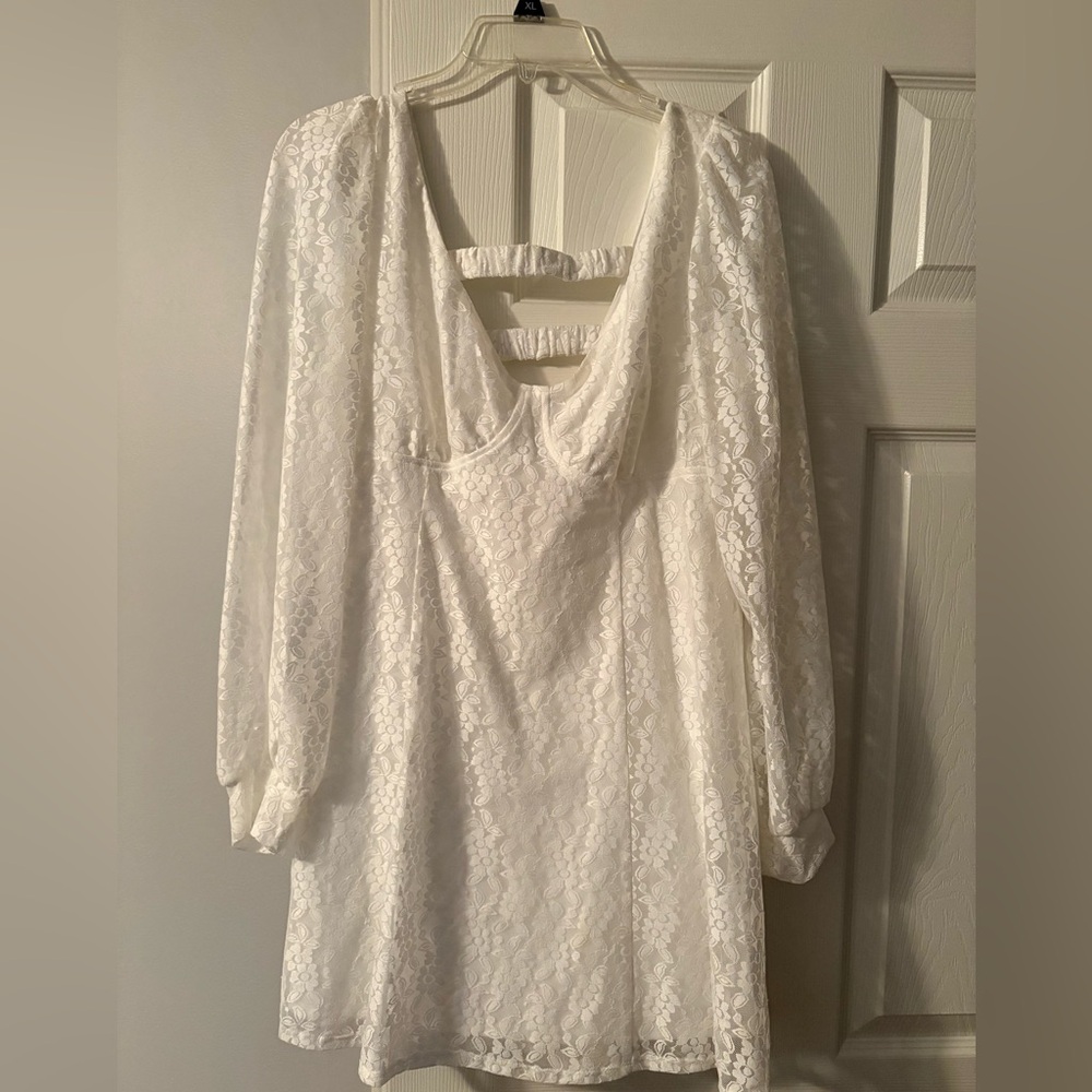 Lace Bridal Shower Dress